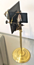 Instrument scientifique - Miroir de "Fresnel"  sur trépied en laiton- XIX ieme