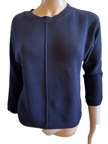 Monoprix pull coton bleu - pull, en