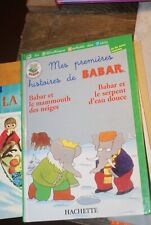 LIVRE Mes premières histoires de BABAR avec maman HACHETTE DES PETITS