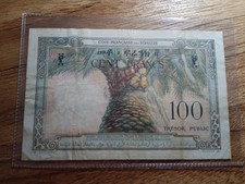 Billet 100 francs Trésor