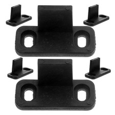  6 Pcs Guide Porte Galandage Plancher Coulissante Matériel Grange