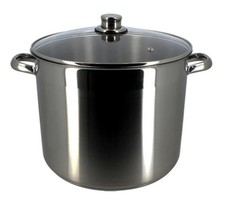 Marmite en inox avec couvercle