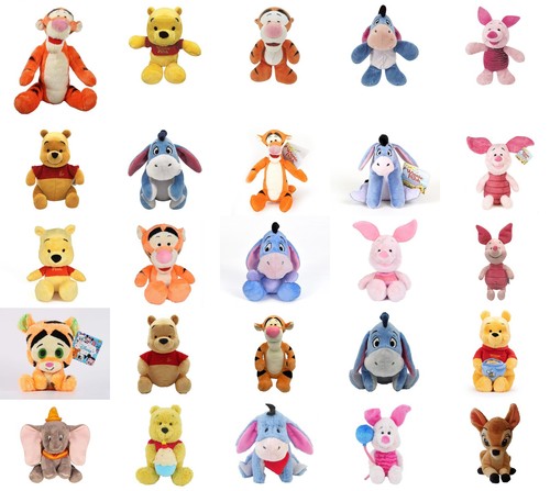 Peluche douce disney winnie - peluche,