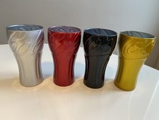 Verres Coca Cola métallisés