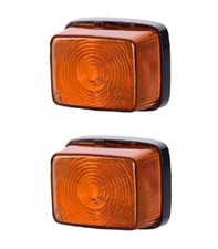 2 Pièce Ambre 12-24V Côté