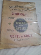 CATALOGUE CYCLES 1914,:STE
