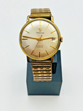 Montre Tressa mécanique à remontage manuel en plaqué or – 681.002