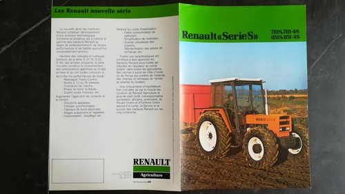 Brochure tracteur renault - renault, "s"
