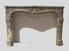 cheminée louis XIV  marbre