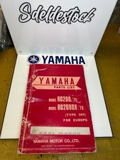catalogue pièces détachées en anglais 535-28198-e5 yamaha rd 200 rd 200 dx 1975