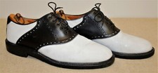 Chaussures Bowling Bicolore JOHNSTON & MURPHY 12M US 46,5 EUR made in Italy