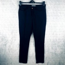 Suivante Pantacourt Femme 14 Noir Taille Haute Coupe Ajustée Stretch Elégant