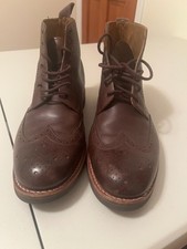 GRENSON FRED BROGUE BOOT BLACK