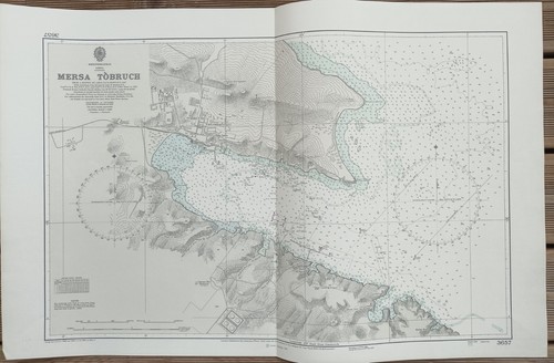Carte marine port tobrouk - carte,