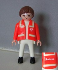 PLAYMOBIL (Y3202) HOPITAL - Homme Médecin Ambulancier 4221