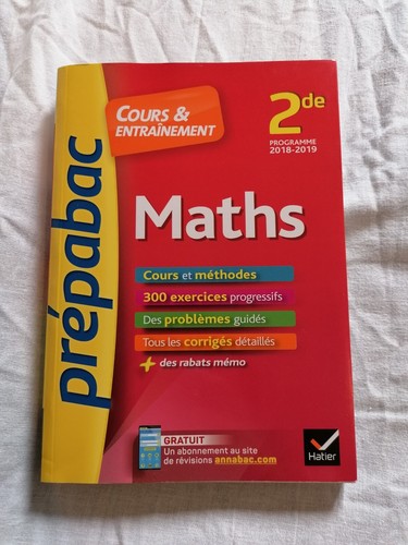 Livre révision prépabac - de,