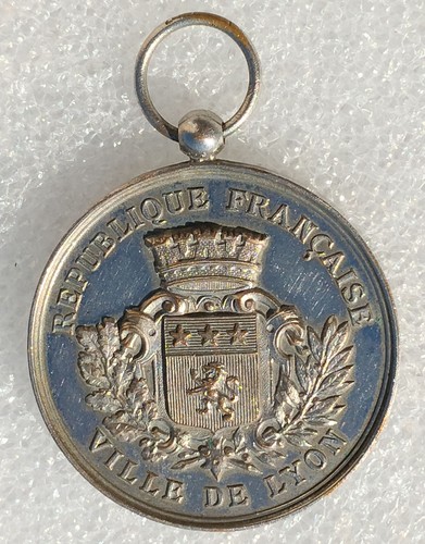 Rare medaille lyon - rare, 1891