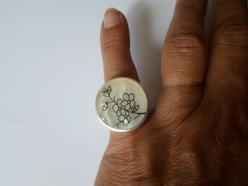 Bague argent massif - argent, massif,