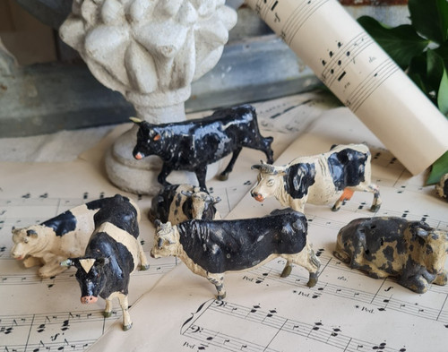 Ancien lot vaches - vaches, en