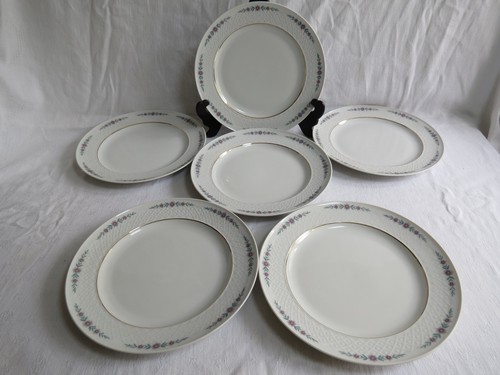 Assiettes plates porcelaine - plates,