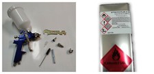 Kit Pistolet Aérographe À Air Comprimé Avec Colle À Pulvérisation De 4,5KG AP
