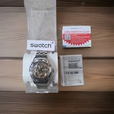 swatch BODY & SOUL YAS100G skeleton 