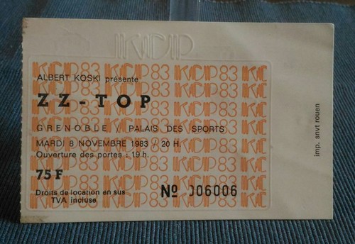 Ticket billet used stub - ticket,