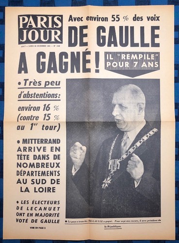 Une journal paris jour - une, du