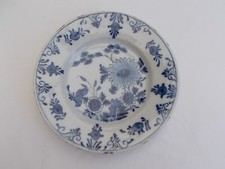 ASSIETTE FAIENCE DELFT XVIII