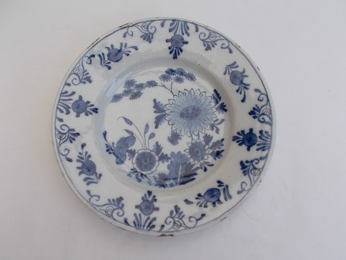 Assiette faience delft - faience, xviii