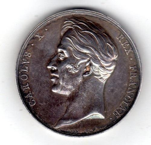 Médaille roi sacre charles - roi,