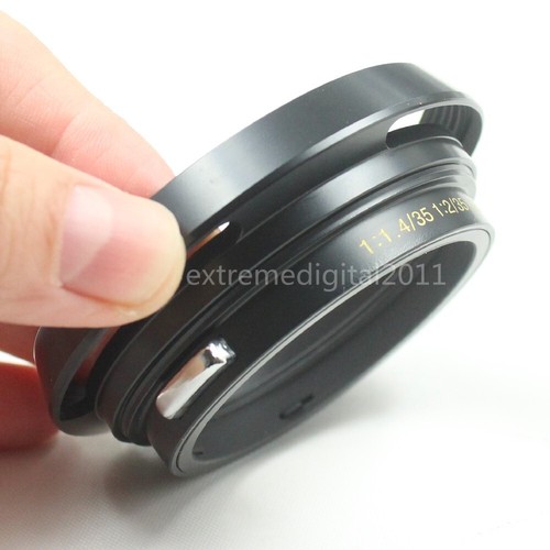 Brass metal lens hood - hood, for