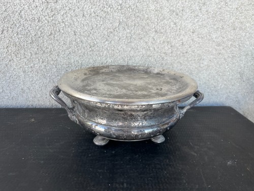 Chauffe plat ancien - ancien, métal