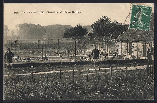 Cpa villenauxe chenil m - cpa, de