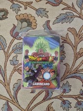 Dragon Ball Super BROLY Le Film Set Complet 50 LAMINCARD + Boîte Scellée Neuve