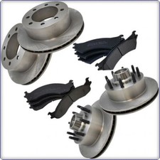 Disques de Frein + Plaquettes Avant Arrière Pour FORD E250 E350 Van 1999 - 2007