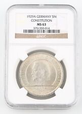 1929-A Allemagne 5 Reichsmark