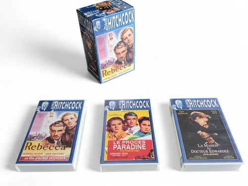 Coffret cassettes vhs alfred - coffret, 3