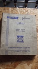 CATALOGUE DE PIECES DE RECHANGE TRIUMPH VITESSE - SPARE PARTS CATALOGUE