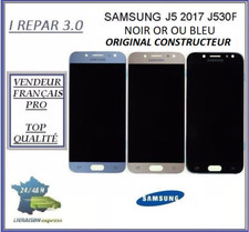 Ecran original complet Noir Doré Argenté/Bleu Samsung J5 2017 J530F