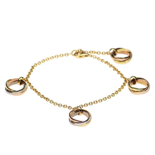 Bracelet cartier k18yg - cartier, k18yg/wg/pg