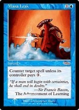 Magic MTG - Mana Leak - Promo Arena - PLAYED - EN - FOIL