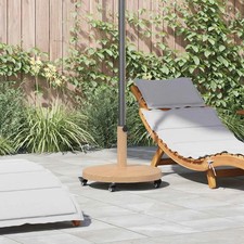 Pied de parasol Support jardin parapluie extérieur Base patio terrasse vidaXL vi