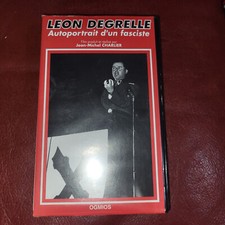 VHS LEON DEGRELLE AUTOPORTRAIT FASCISME REX LEGION WALLONIE