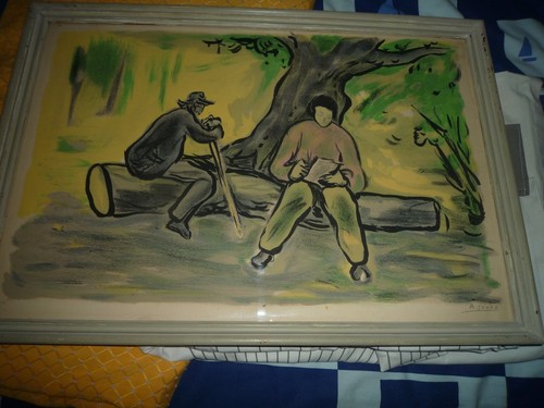 Antoine serra lithographie - antoine,