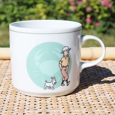 Tasse / mug en porcelaine Tintin Le Crabe aux Pinces d'Or / Hergé-Tintin Licens.