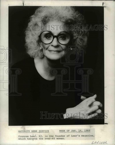 1994 press photo frances - photo,