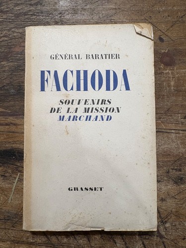 Baratier fachoda souvenirs - -,