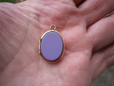 Ancien Pendentif Porte Photo Relique reliquaire