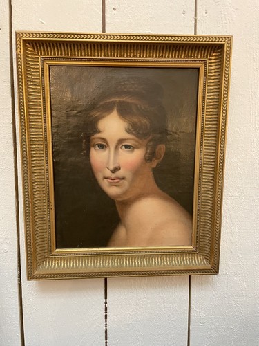 Tableau huile sur - huile, madame